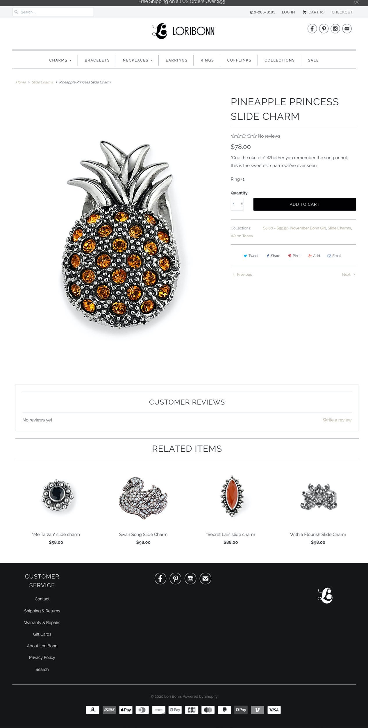 Lori Bonn Shopify store — screenshot 3